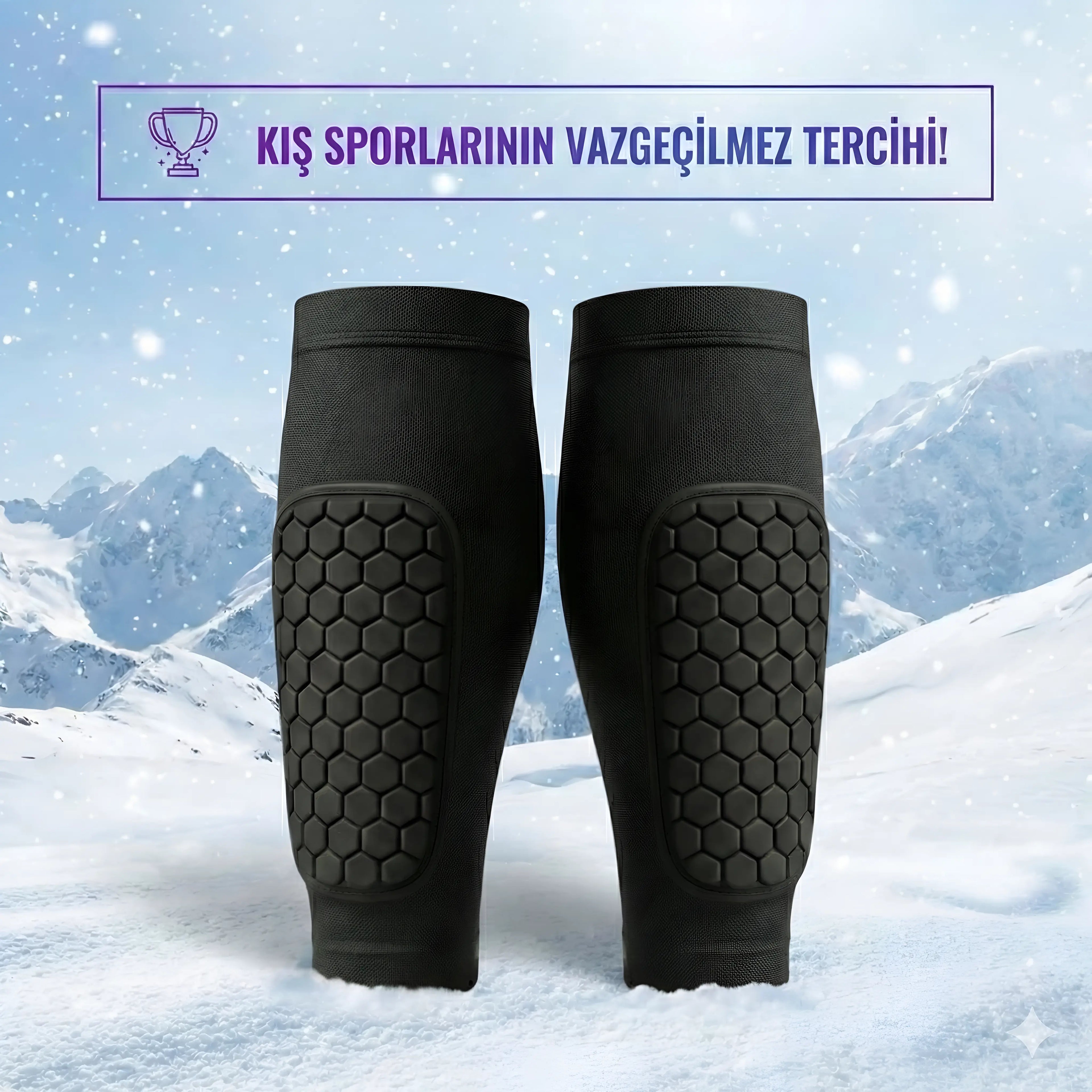 Fencuts™ ProShield Kayak & Snowboard Kaval Kemiği Koruyucu