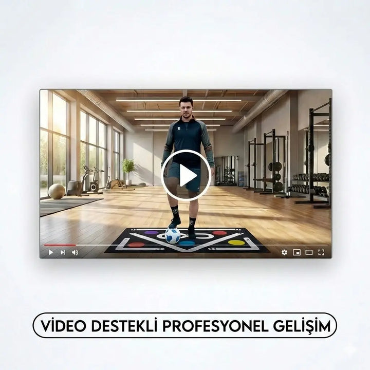 Fencuts™ Profesyonel Video Eğitim Seti | Evde ve Sahada Futbol Gelişim Antrenmanları